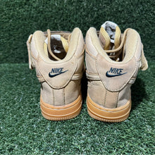 Load image into Gallery viewer, Size 3Y - Kids Nike Air Force 1 Brown Wheat Mid Top 859337-200
