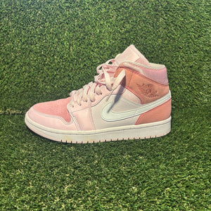 Size 8.5 - Air Jordan 1 Mid Digital Pink Women’s