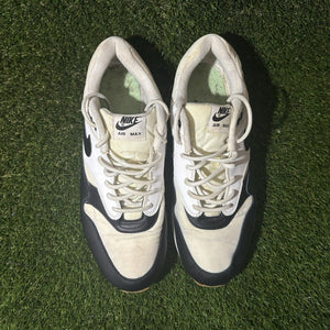 Size 10 - Nike Air Max 1 White Black Gum