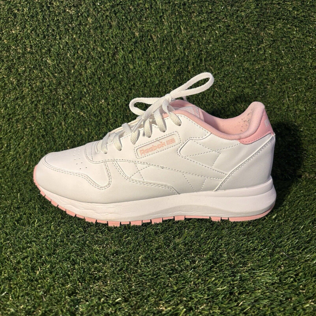 Size 7 - Reebok Classic Leather Low White Women’s