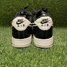 Load image into Gallery viewer, Size 10 - Nike Air Force 1 &#39;07 Embroidered Swoosh - Black
