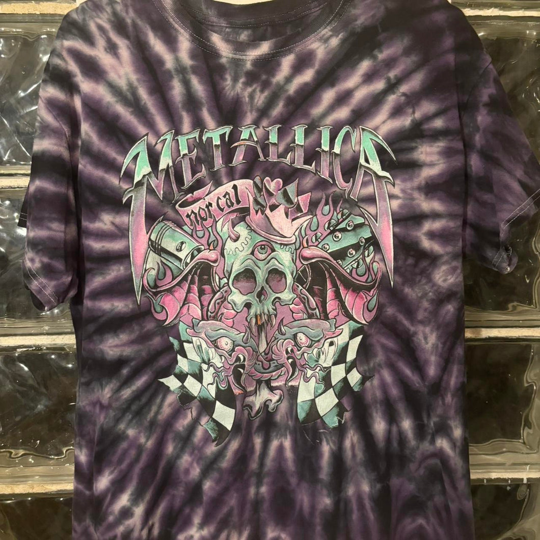 Metallica tie dye graphic Tee