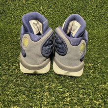 Load image into Gallery viewer, Size 6C - Air Jordan 13 Retro Flint Navy Grey White 414581-404 Kids
