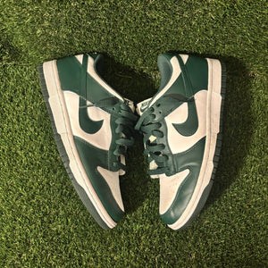 Size 7Y - Nike Dunk Low Michigan State Kids - CW1590-102