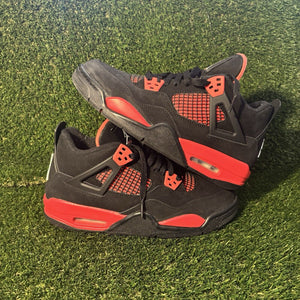 Size 7Y - Jordan 4 Retro Mid Red Thunder Kids