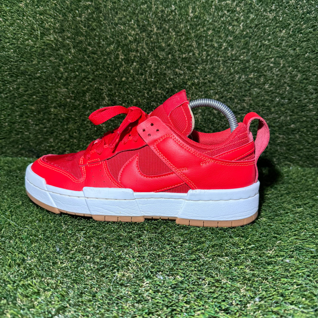 Size 8 - Nike Dunk Disrupt Low Red Gum Women’s
