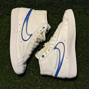 Size 7 - Nike Blazer '77 Mid Airbrush - Royal Gradient Kids