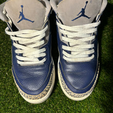 Load image into Gallery viewer, Size 9.5 - Jordan 3 Retro Blue
