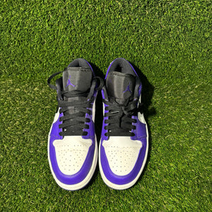 Size 9 - Air Jordan 1 Low Court Purple