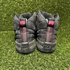 Size 5.5 (GS) - Kids Jordan 12 Retro Mid Rush Pink 2018