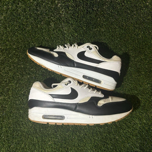 Size 10 - Nike Air Max 1 White Black Gum