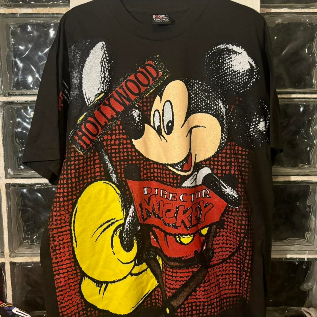 Vintage Mickey Mouse Double sided Tee