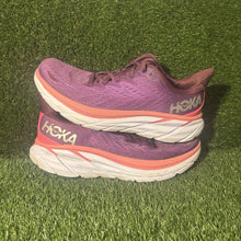 Load image into Gallery viewer, Size 8 - Hoka One One Clifton 8 Grape Wine Women’s
