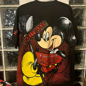 Vintage Mickey Mouse Double sided Tee