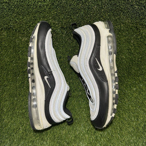 Size 10.5 - Nike Air Max 97 Black Metallic Silver