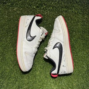 Size 3.5 (GS) - Kids Nike Court Borough 2 SE Low White Very Berry