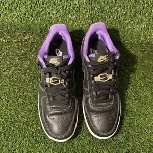 Size 8 - Nike Air Force 1 '07 LV8 EMB Low World Champ - Lakers