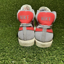 Load image into Gallery viewer, Size 8.5 - Nike Blazer Mid ‘77 Suede Snake Skin Grey/Red Women’s Athletic Sneake
